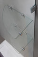 Aston Aquadica GS 30"x30"x72" Completely Frameless Square Shower, Stainless