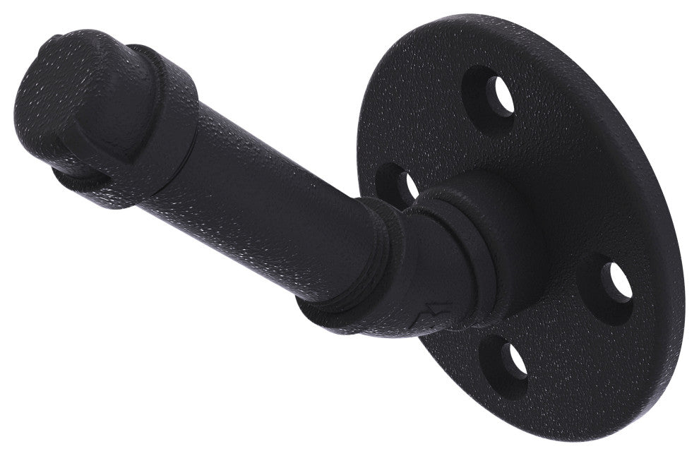 Pipeline Single Robe Hook, Matte Black