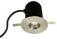 LEDme Miniature Round Recessed Task-Light 3000K Soft White, Brushed Nickel