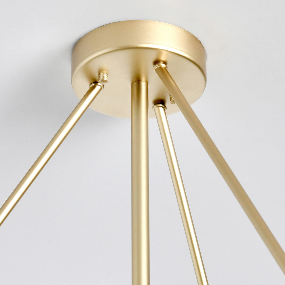 Theresa 16-Light Glass Chandelier