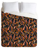 Holli Zollinger Anthology of Pattern Elle Bird of Paradise Dark Duvet Cover Set