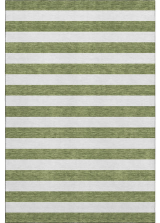Premium Machine Washable Mayfield AMF528 Olive 8' x 10' Rug