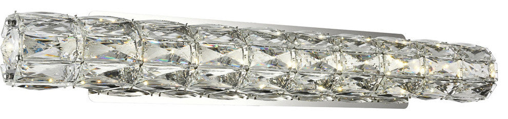 Valetta Integrated LED Chip Light Chrome Wall Sconce