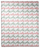 Holly Jolly 50x60 Coral Fleece Blanket
