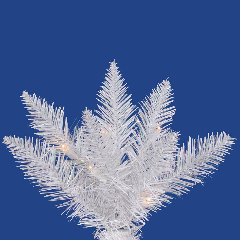 9' X 14" Sparkle White Garl 100Led Wmwht