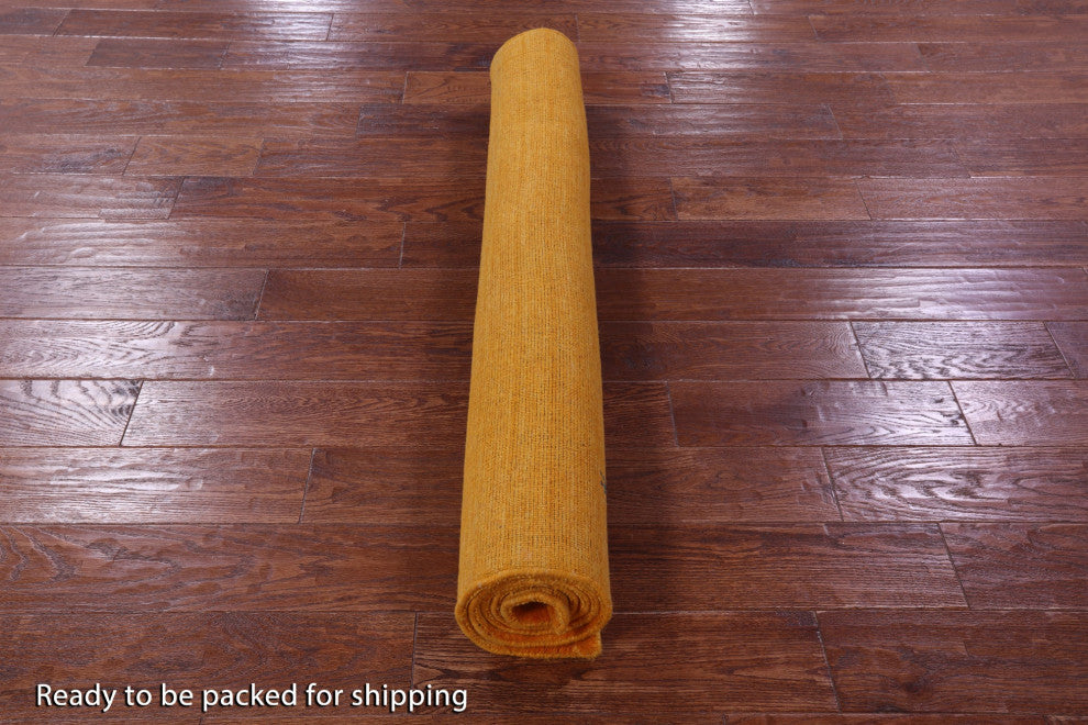 4' 0" X 6' 0" Persian Gabbeh Hand-Knotted Wool Rug - Q15135