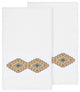 Gianna 2 Piece Embellished Bath Towel Set