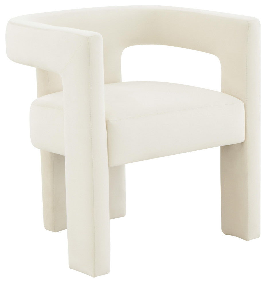 Sloane Cream Velvet Chair