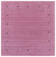 6' Square Handmade Persian Gabbeh Wool Rug - Q15307