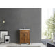 Design Element Bryson 24" Reclaimed Wood Single Sink Bathroom Vanity In Walnut