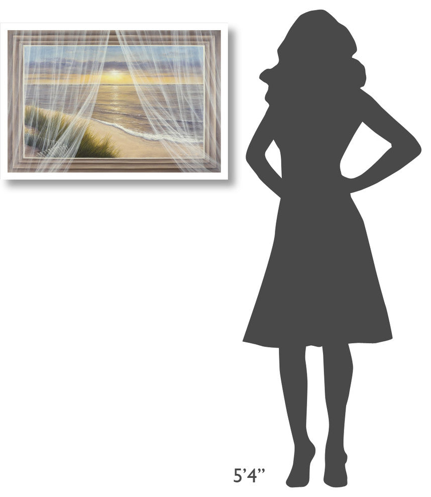 "Framed Warm Breeze" Digital Paper Print by Diane Romanello, 32"x22"