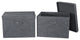 Wide KD Storage Box With Lid Box