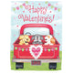 Flag Happy Valentine! Truck 30x44