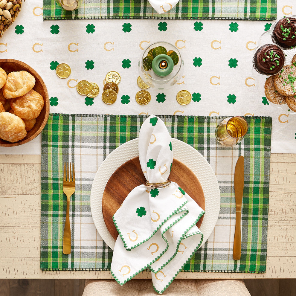 A Wee Bit O Luck Embroidered Placemat (Set of 4)