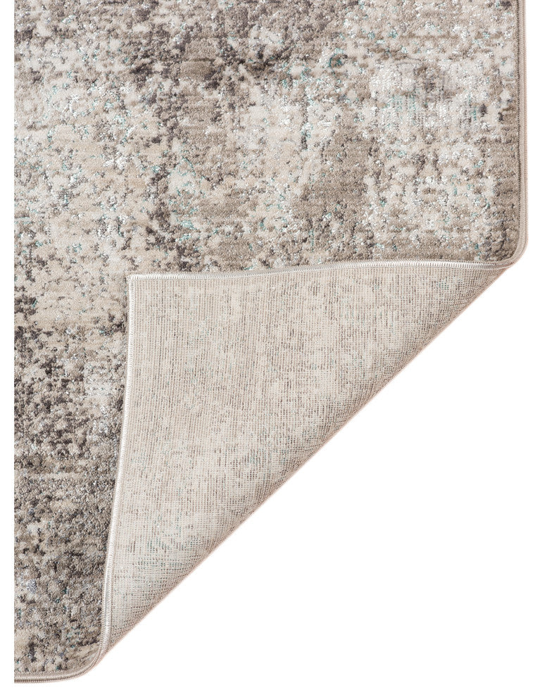 Cambridge Runner, Light Gray, 2'6" x 8', Abstract