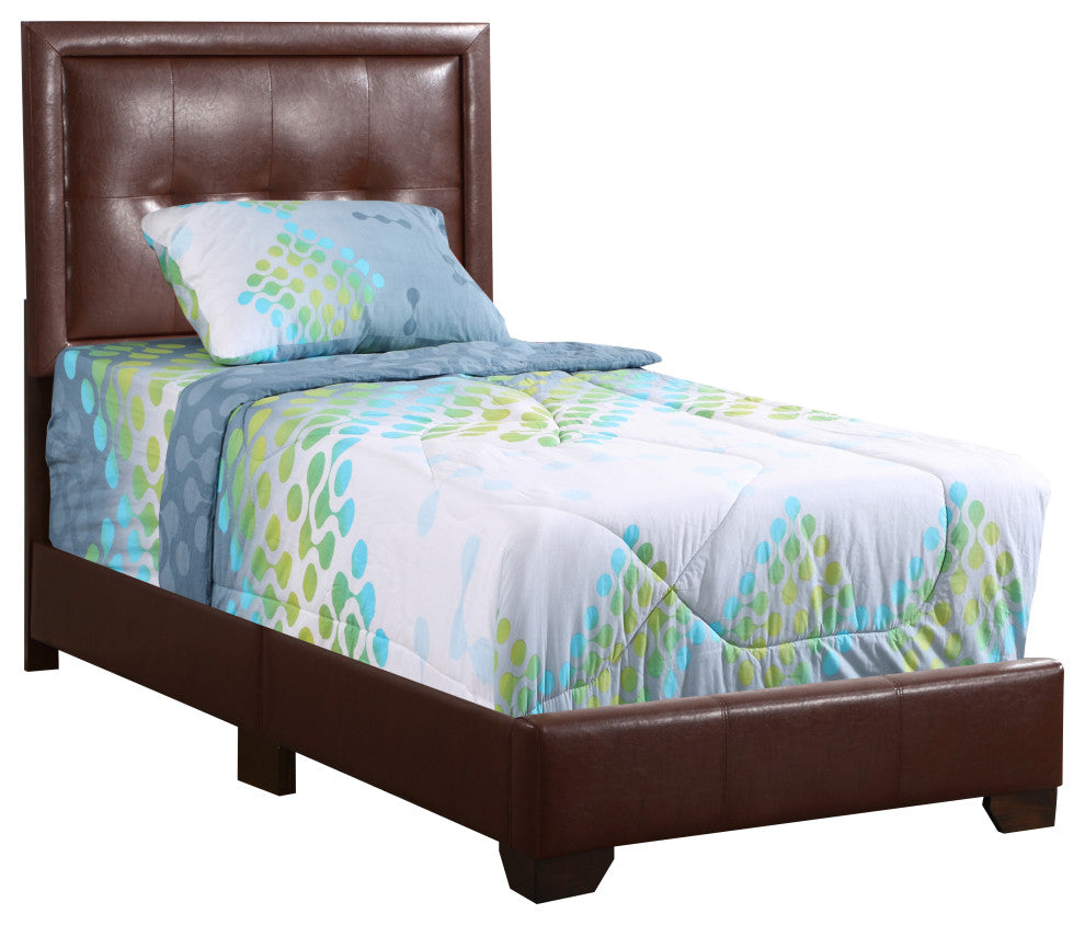 Bed, Brown, Full, Twin