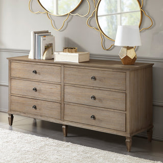 Madison Park Signature Victoria Nightstand, 6-Drawer Dresser