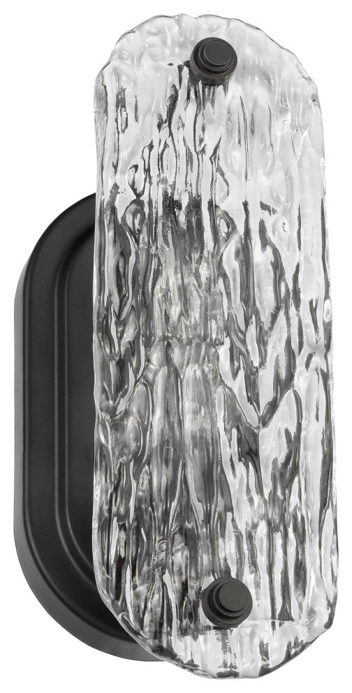 Glacier Vanity - 1 Light - Matte Black