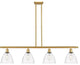 Innovations 516-4I-SG-GBD-752-LED 4 Light Island Light, Satin Gold