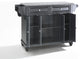 Crosley Furniture Cambridge Solid Granite/Wood Kitchen Island in Black