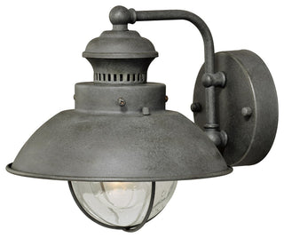 Harwich 8" Outdoor Wall Light Textured Gray
