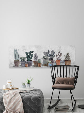 "Succulent Collection" Painting Print on Wrapped Canvas