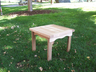 T&L End Table, Unstained