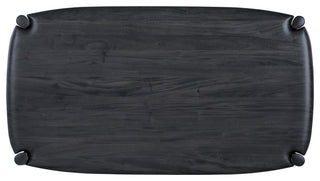 Harlow Soft Rectangle Coffee Table, Black