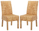 Safavieh Sanibel Side Chair, Set of 2, Natural
