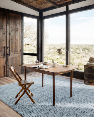 Lennon Rug, Ocean, 2'x3'