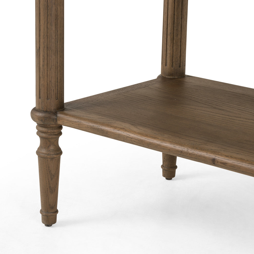 Toulouse Nightstand-Toasted Oak
