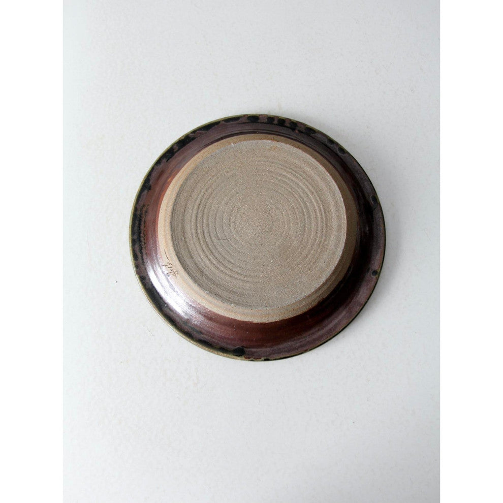 Consigned, Vintage Studio Pottery Platter Plate