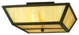 15Sq Madera Flushmount