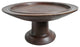 Consigned Vintage Java Pedestal Tray, X-Large