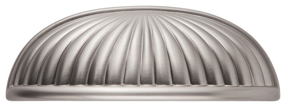 Sumner Street Home Hardware Belmont Cup Pull, Satin Nickel