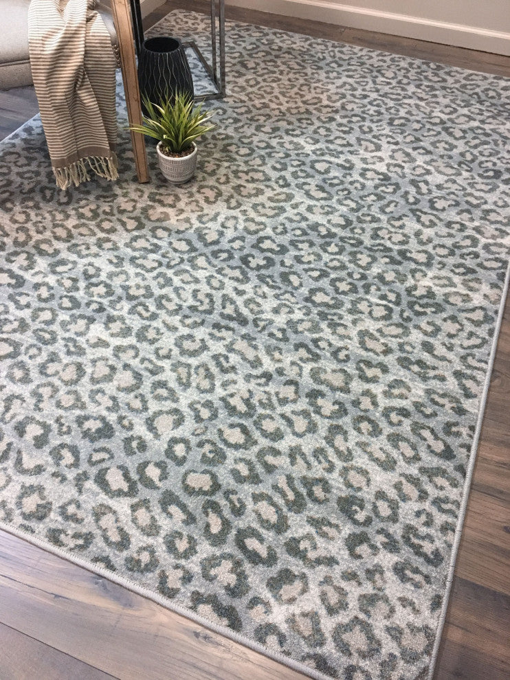 Leopard Lounge, 2'x8'
