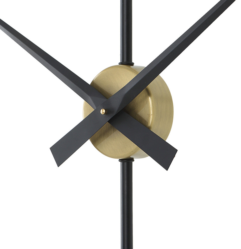 Uttermost Time Flies Modern Wall Clock