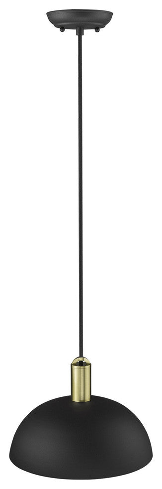 Ingo 1-Light Matte Black Pendant