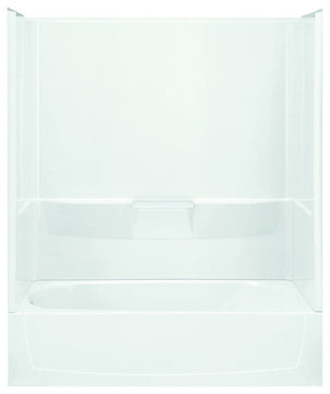 Sterling Performa 60.25"x29"x75.5" Vikrell Right-Hand Bath, White