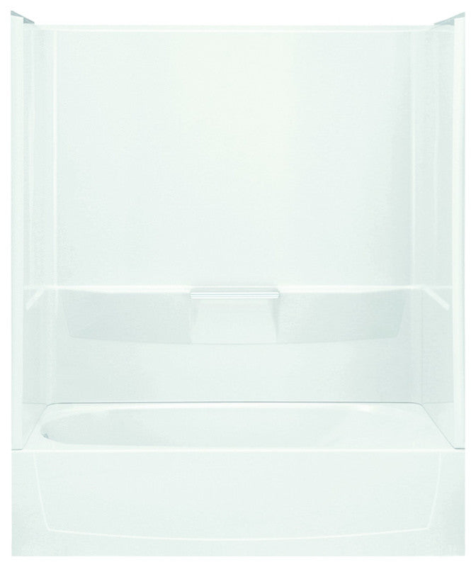 Sterling Performa 60.25"x29"x75.5" Vikrell Right-Hand Bath, White