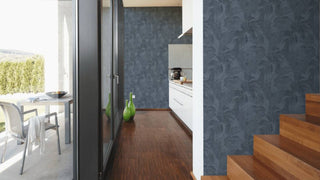 Botanical Jungle Textured Wallpaper Featuring Tropical Leaves, 373965