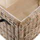 happimess Michael 35" Wicker Storage Trunk, Natural