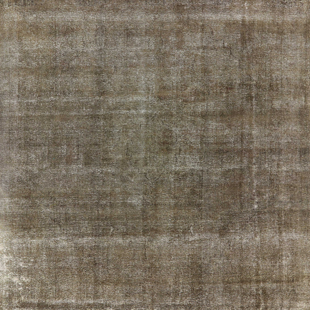 Ahgly Company Indoor Square Mid-Century Modern Area Rugs, 7' Square