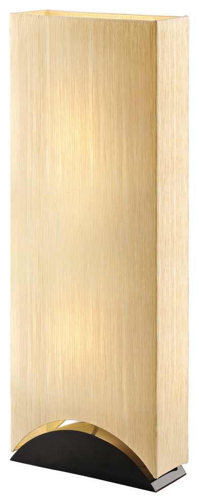 Sakura 42" Premium Shade Floor Lamp With Black Lacquer Wood Base