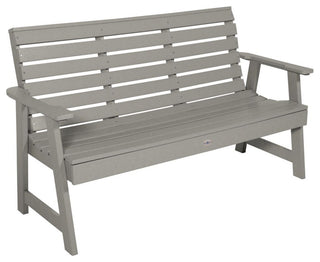 Riverside Garden Bench 5', Cove Gray