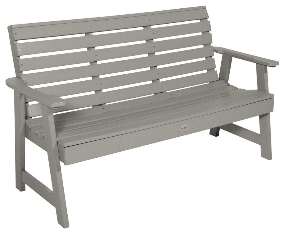 Riverside Garden Bench 5', Cove Gray