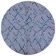 Ahgly Company Indoor Round Mid-Century Modern Area Rugs, 3' Round