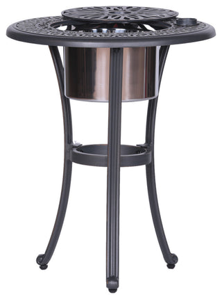 Bellvue 22" Round Ice Bucket Table