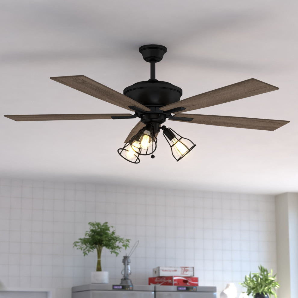 Vaxcel Lighting CLYBOURN52 Clybourn 52" 5 Blade Indoor Ceiling - Bronze