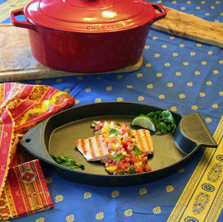 Chasseur 16" French Cast Iron Fish-Shaped Grill